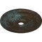 Ekena Millwork Jefferson Ceiling Medallion (Canopies up to 5"), 26 1/2"OD x 3 5/8"ID x 1 1/2"P, Bronze Blue Patina CM26JEBBS - alternate 2